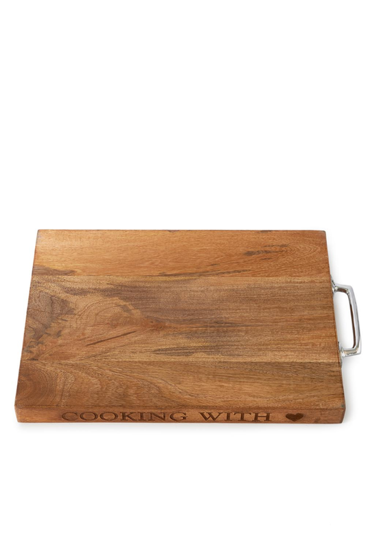 Cooking with Love Cutting Board.