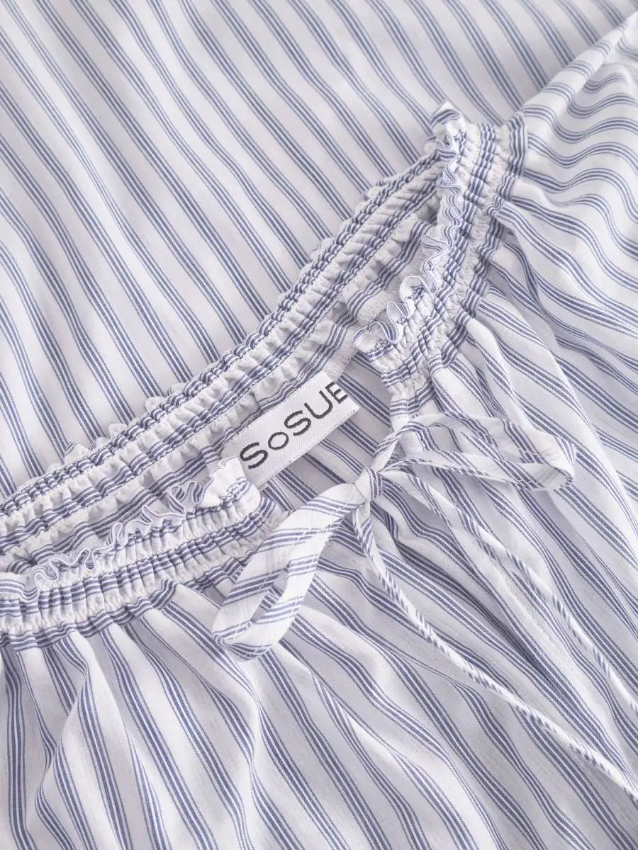 Tunic Stripe Blue White