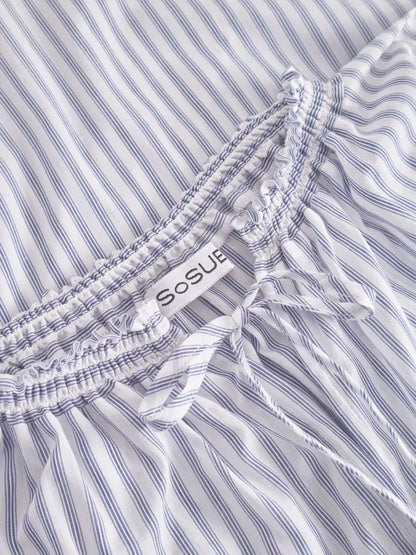 Tunic Stripe Blue White