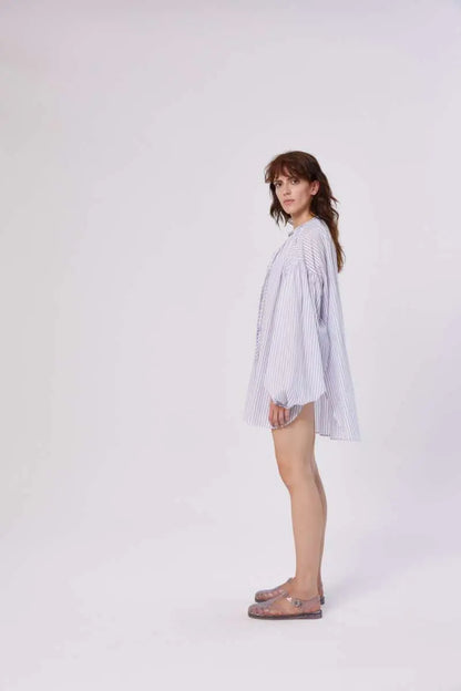 Tunic Stripe Blue White