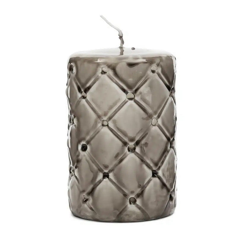 Pillar Candle Padded, Flax