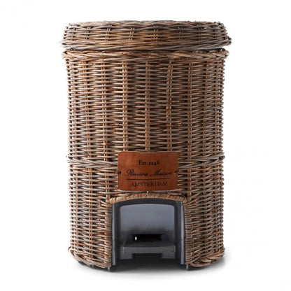 Rustic Rattan Classic Bin