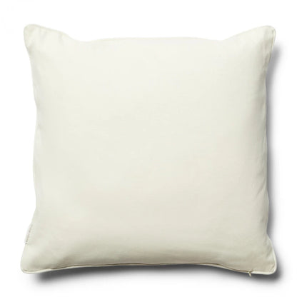 RM Monogram Pillow Cover White