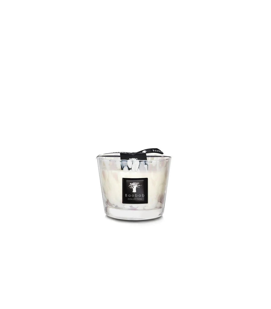 Pearls White Candle