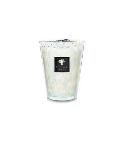 Pearls Sapphire Candle