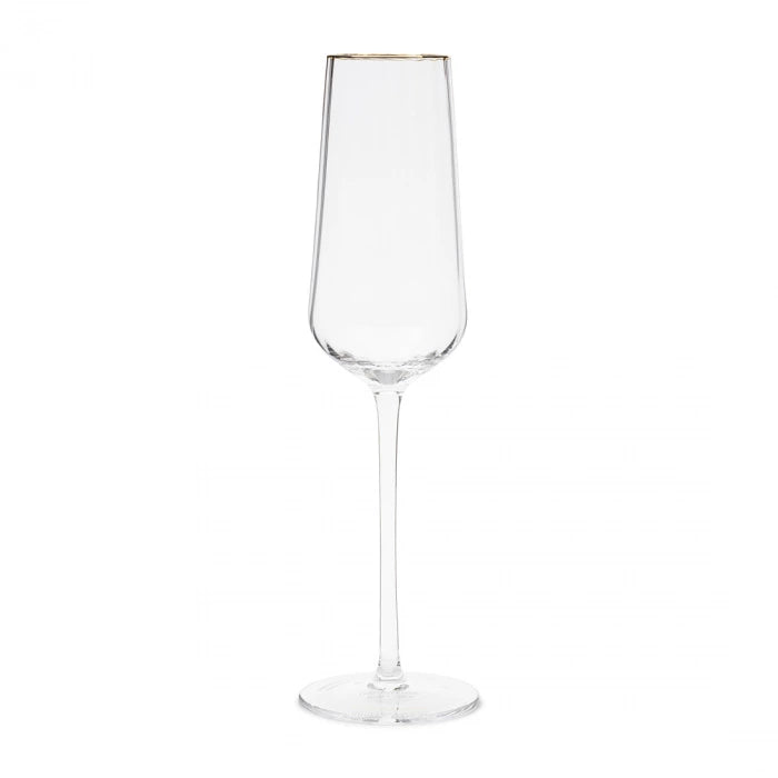 Les Saisies Champagne Glass