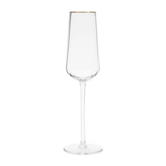 Les Saisies Champagne Glass