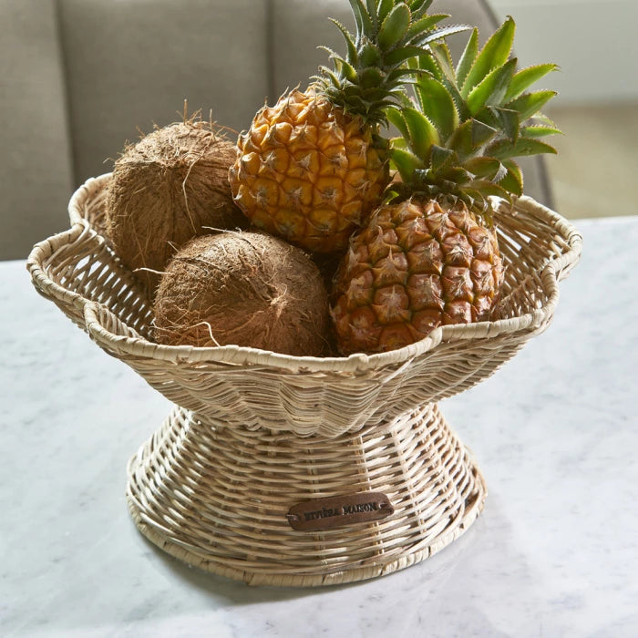 Rustic Rattan Benoa Bowl