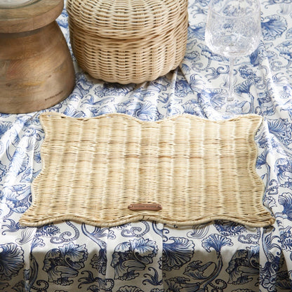 Rustic Rattan Benoa Placemat