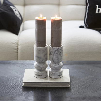 Sessari Marble Candle Holder