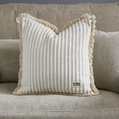 Chunky Stripe Pillow Cover