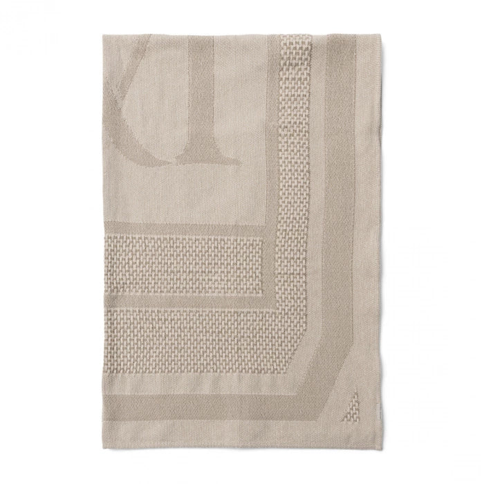 RM Monogram Jacquard Throw