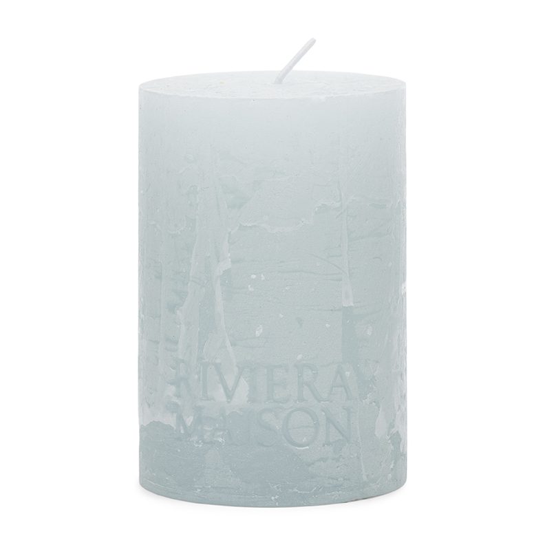 Pillar Candle Light Blue