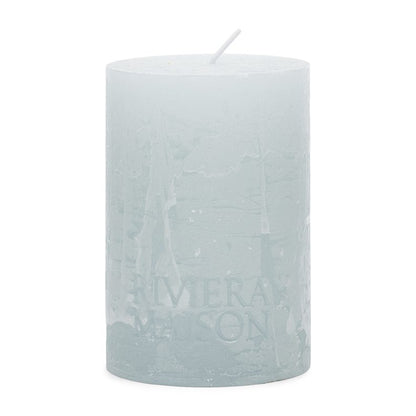 Pillar Candle Light Blue