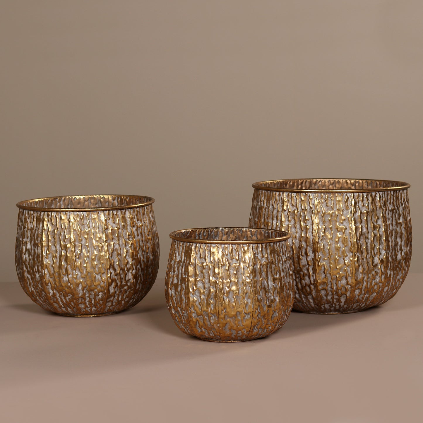 Decorative Metal Pots