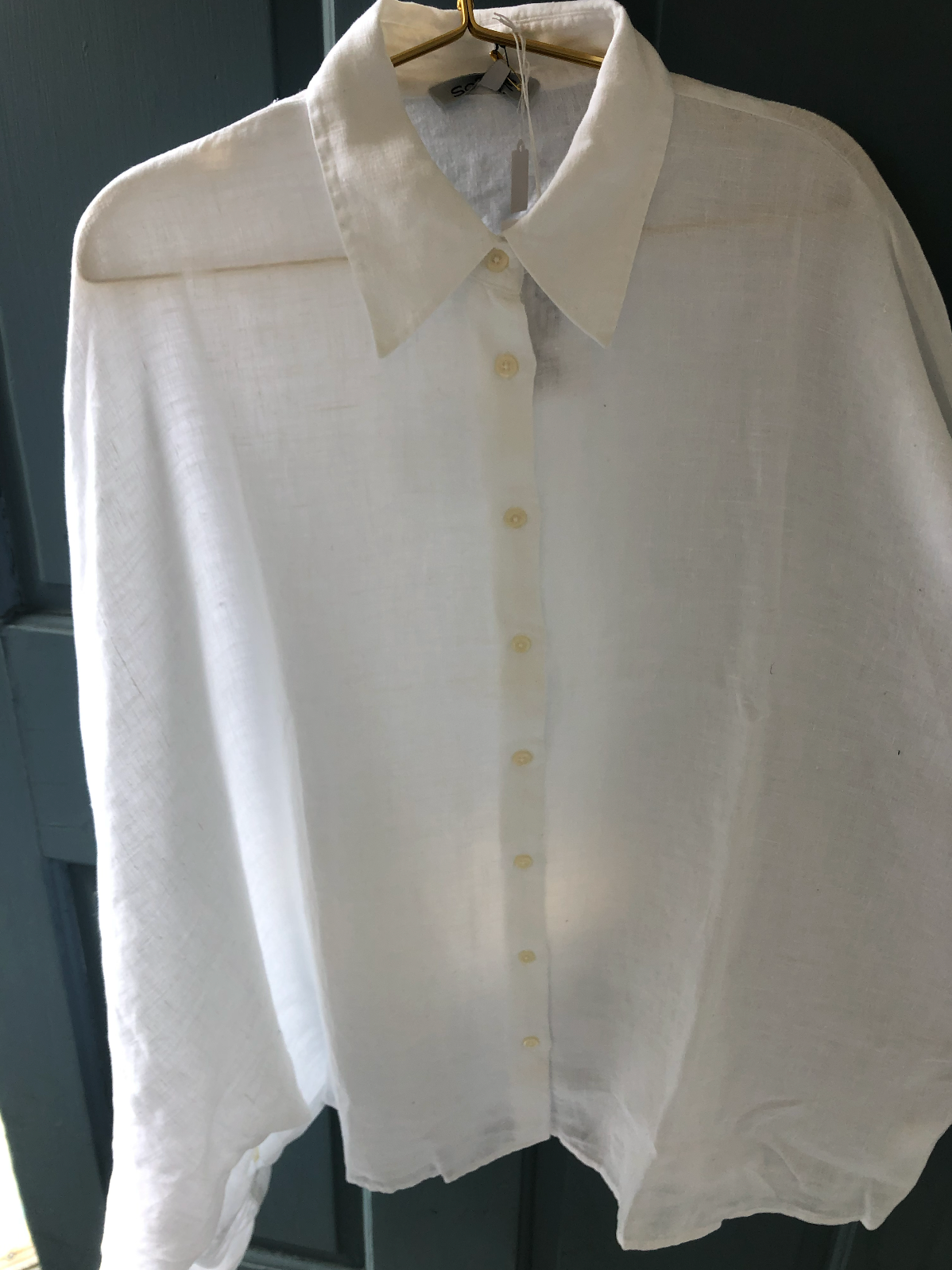 Blouse Antonia Linen White