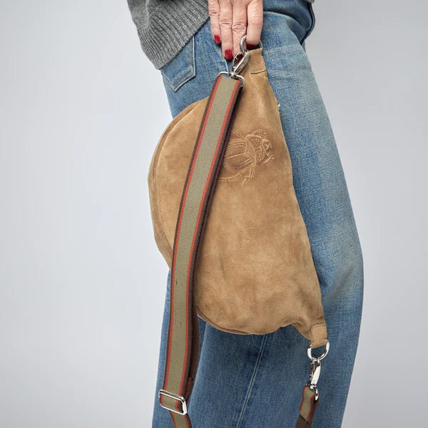 Belt Bag - Scarabmotive Cappuccino Suede