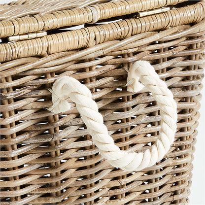 Rustic Rattan Classic Basket set of 3